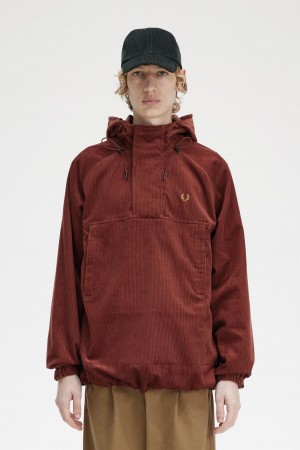 Fred Perry Cord Overhead Mäntel Herren Braun | BCHSO62731