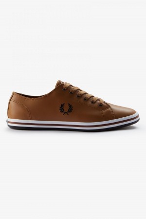 Fred Perry Kingston Schuhe Herren Dunkelschwarz | CHXBR22564