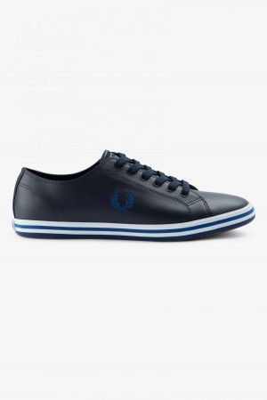 Fred Perry Kingston Schuhe Herren Navy | GCHEC26510