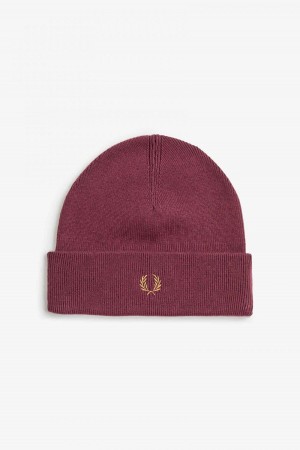 Fred Perry Klassische Mütze Accessories Oxblood / Shaded Stone | FCHHY73055