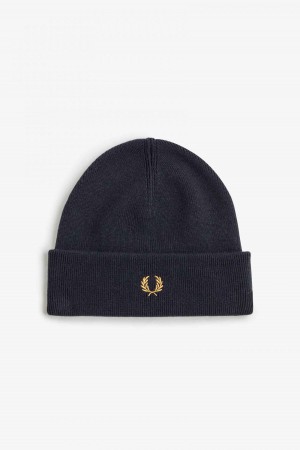 Fred Perry Klassische Mütze Accessories Schwarz Dunkel | CHDYB67996
