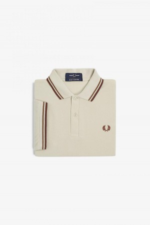 Fred Perry M12 Fred Perry Shirt Herren Dunkelbraun | LCHSX39055