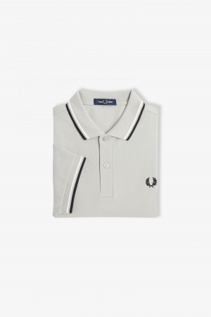 Fred Perry M3600 Fred Perry Shirt Herren Schwarz | UCHTG14744