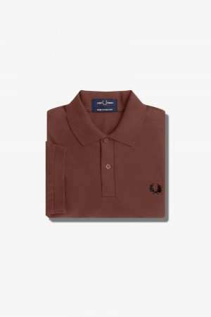 Fred Perry M3 Fred Perry Shirt Herren Braun Schwarz | GCHEC24574