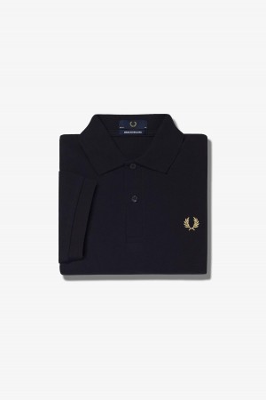 Fred Perry M3 Fred Perry Shirt Herren Schwarz | UCHND60722
