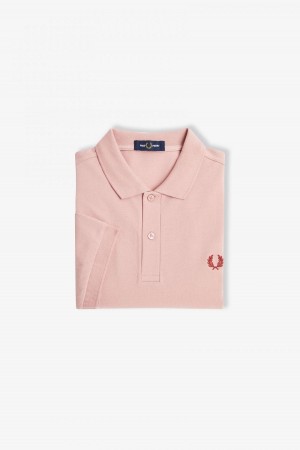 Fred Perry M6000 Fred Perry Shirt Herren Rosa Rosa | PCHQX76584