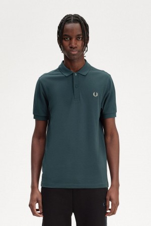 Fred Perry M6000 Polo Shirts Herren Blau Hell | CHNEJ57075