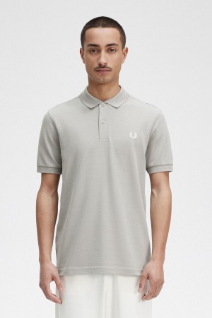 Fred Perry M6000 Polo Shirts Herren Limestone / Ecru | CHDFL93536