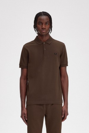 Fred Perry M6000 Polo Shirts Herren Schwarz | MCHFT61485