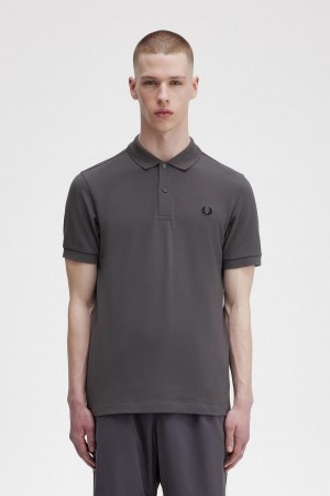 Fred Perry M6000 Polo Shirts Herren Schwarz | ZCHNQ20622