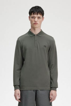 Fred Perry M6006 Polo Shirts Herren Grün | CHNZX93529