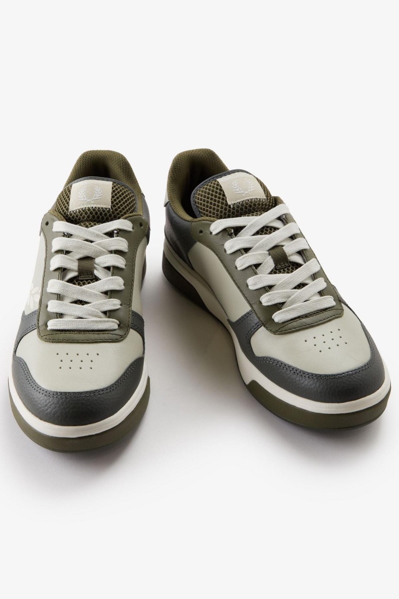 Fred Perry B300 Schuhe Herren Hellhell | CHJBT65447