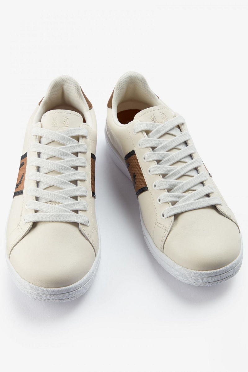 Fred Perry B721 Schuhe Herren Schwarz | CHICD98382