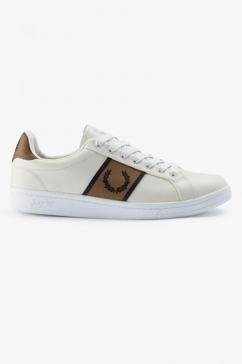 Fred Perry B721 Schuhe Herren Schwarz | CHICD98382