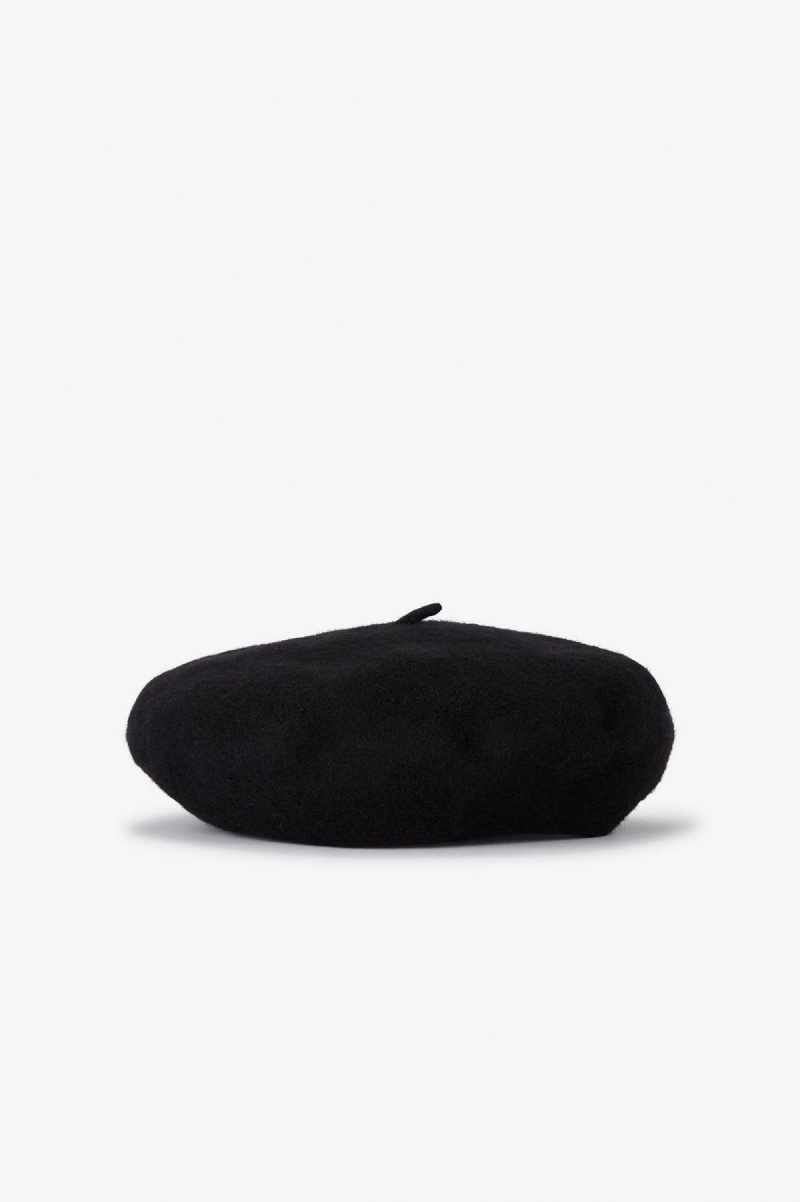 Fred Perry Beret Hut Accessories Schwarz | BCHSO97145