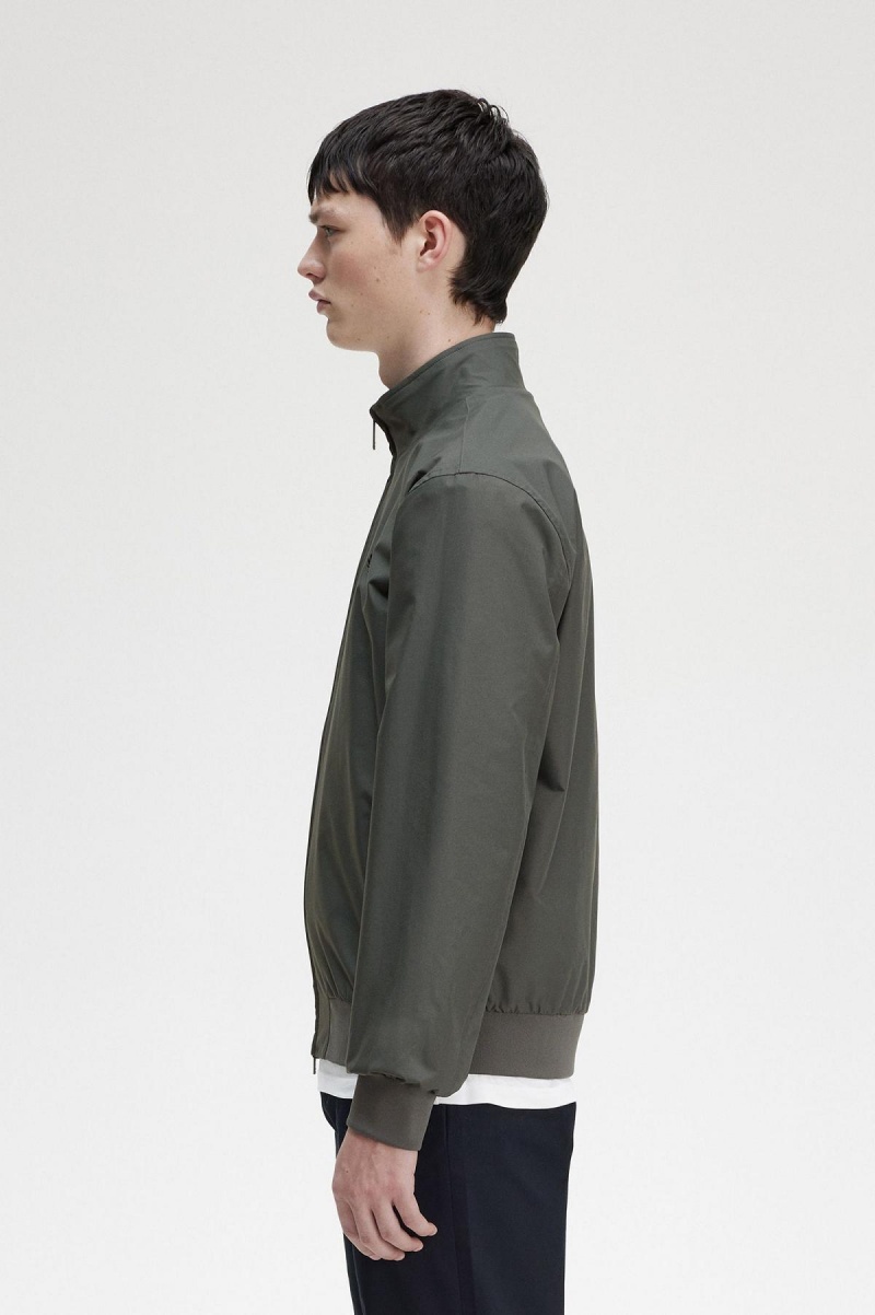 Fred Perry Brentham Mäntel Herren Grün | SCHNY68326