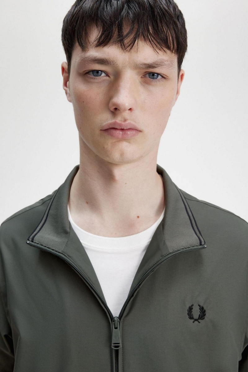 Fred Perry Brentham Mäntel Herren Grün | SCHNY68326
