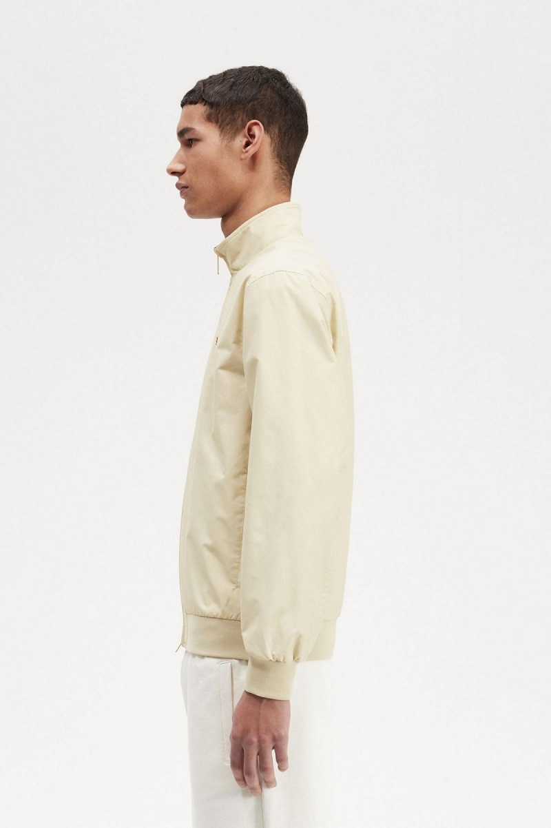 Fred Perry Brentham Mäntel Herren Oatmeal | FCHHY58309