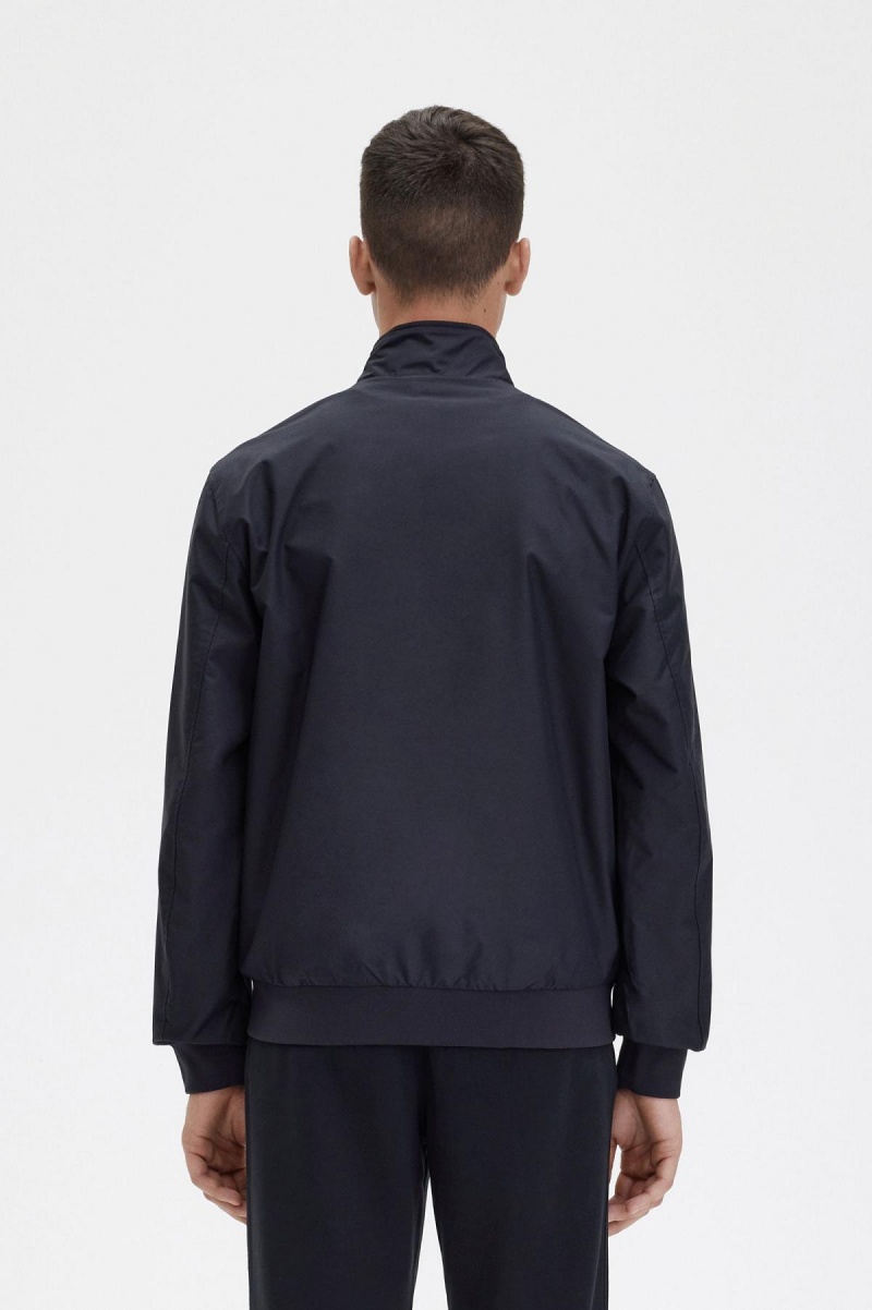 Fred Perry Brentham Mäntel Herren Schwarz | CHIIZ30082