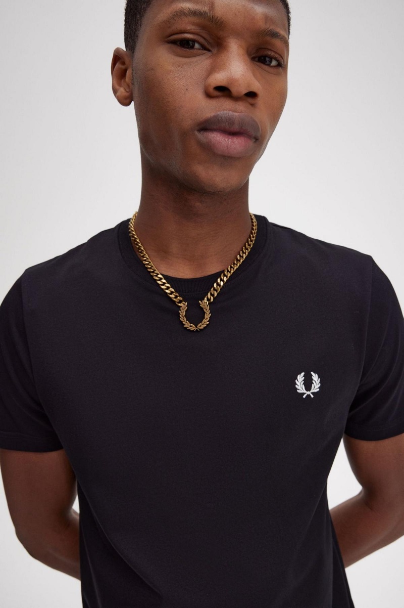 Fred Perry Chunky Laurel Wreath Necklace Schmuck Accessories Gold | ACHDF64478