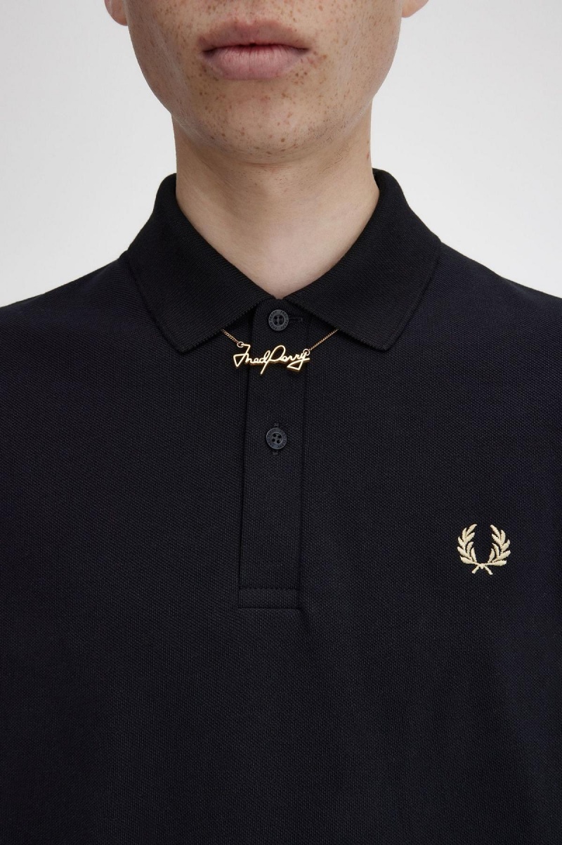 Fred Perry Fred Perry Necklace Schmuck Accessories Gold | MCHFT46606