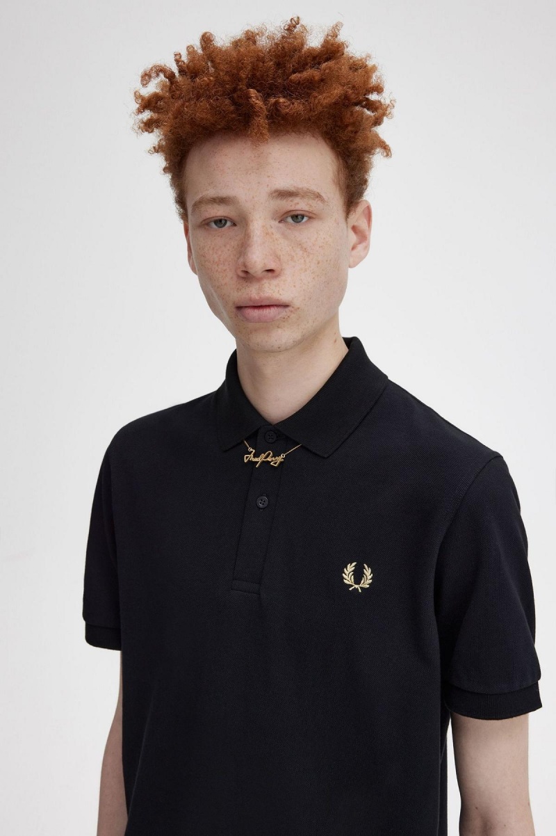 Fred Perry Fred Perry Necklace Schmuck Accessories Gold | MCHFT46606