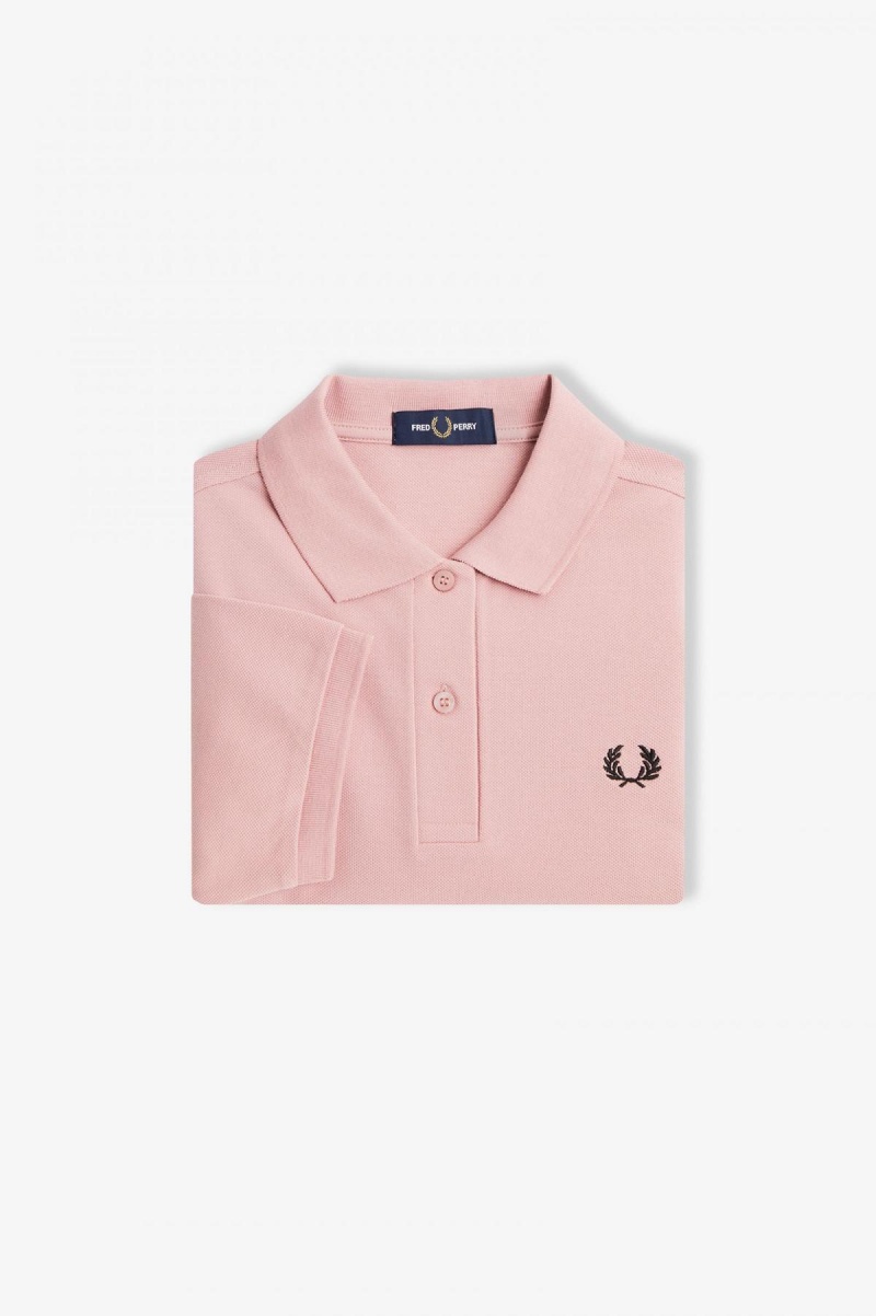 Fred Perry G6000 Fred Perry Shirt Damen Rosa Rosa Schwarz | CHNEJ10988