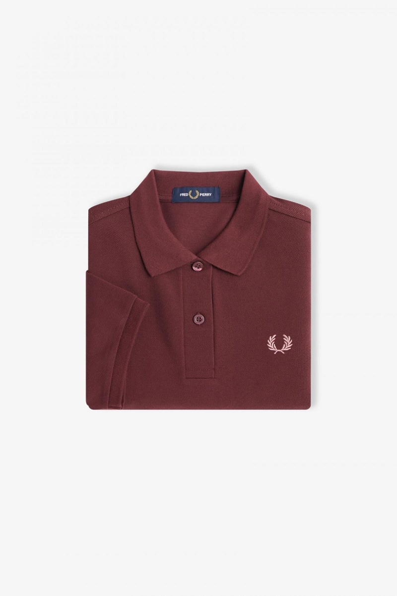 Fred Perry G6000 Fred Perry Shirt Damen Rosa Rosa | CHZDE55738