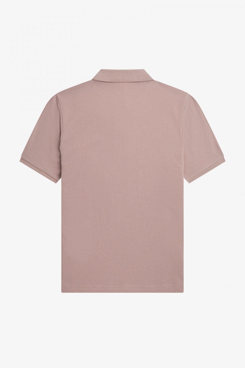Fred Perry G6000 Fred Perry Shirt Damen Dunkelrosa Schwarz | CHNEJ70202