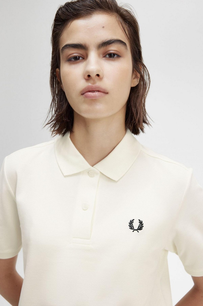 Fred Perry G6000 Polo Shirts Damen Schwarz | LCHTR23560