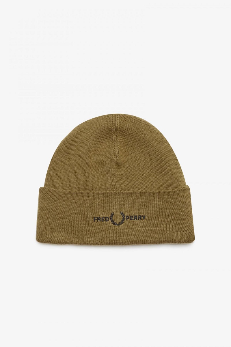 Fred Perry Graphic Mütze Accessories Shaded Stone | ACHDF48591