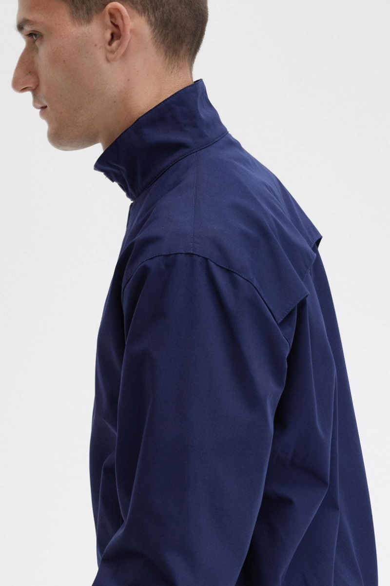 Fred Perry Harrington Mäntel Herren Navy | TCHPQ51921