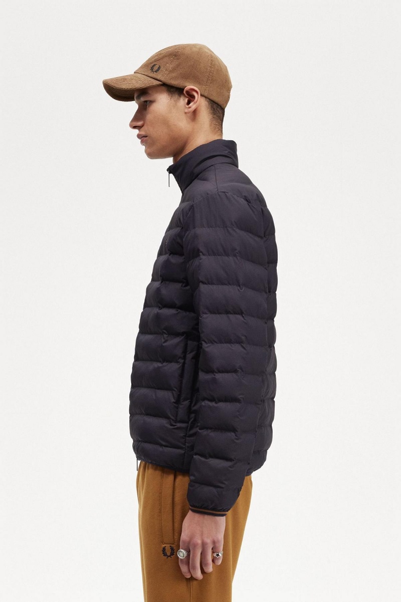 Fred Perry Insulated Mäntel Herren Navy | QCHWA91860