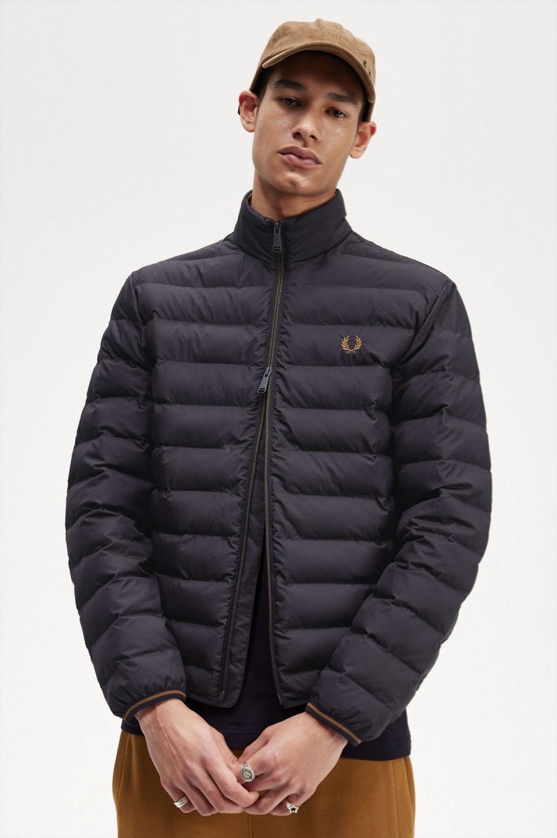 Fred Perry Insulated Mäntel Herren Navy | QCHWA91860