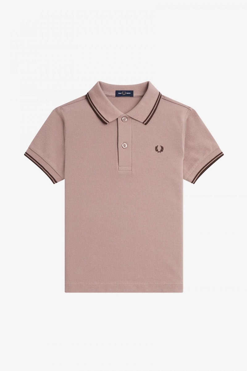 Fred Perry Kids Twin Tipped Kinder Accessories Dunkelrosa | QCHUV41331