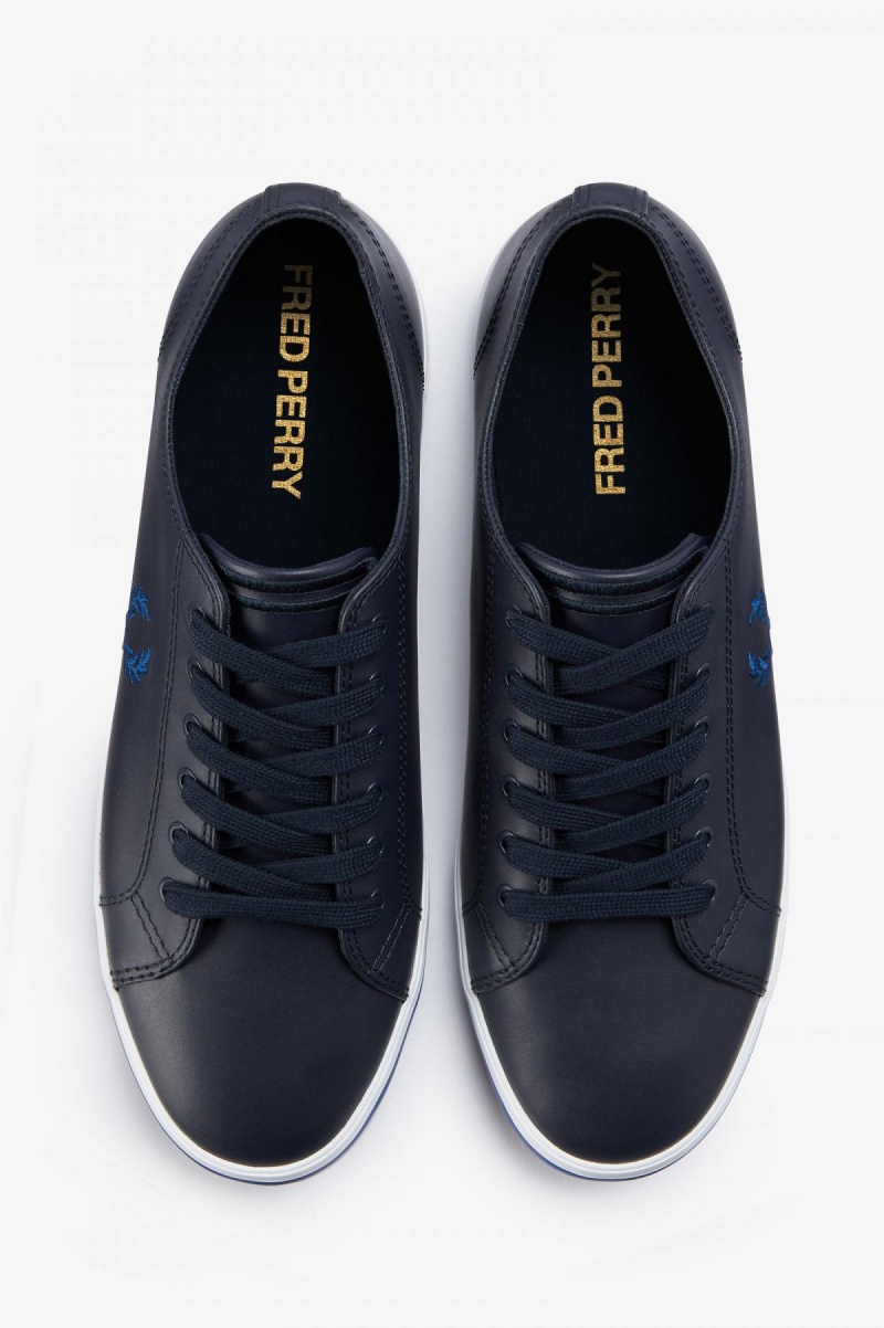 Fred Perry Kingston Schuhe Herren Navy | GCHEC26510