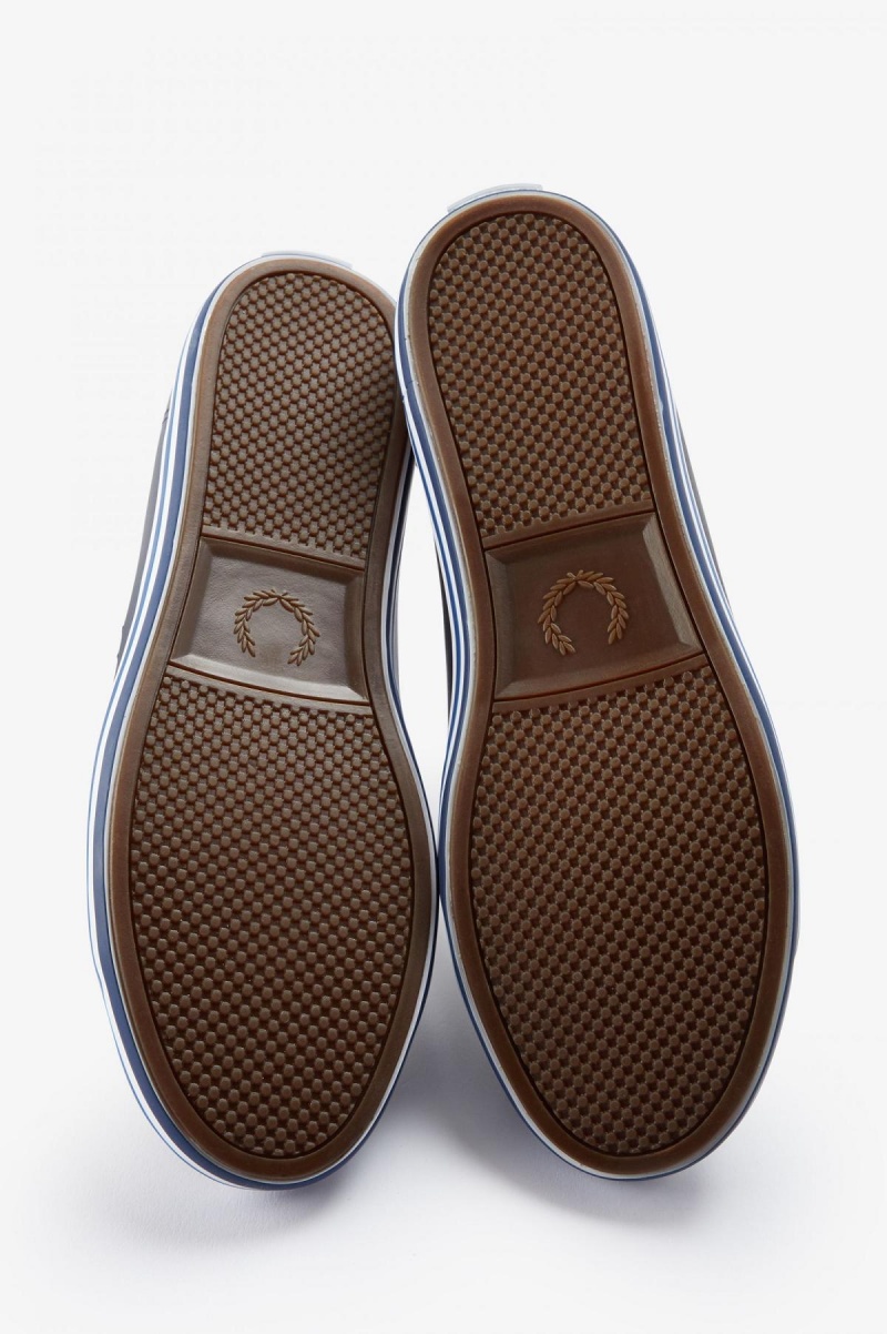Fred Perry Kingston Schuhe Herren Navy | GCHEC26510
