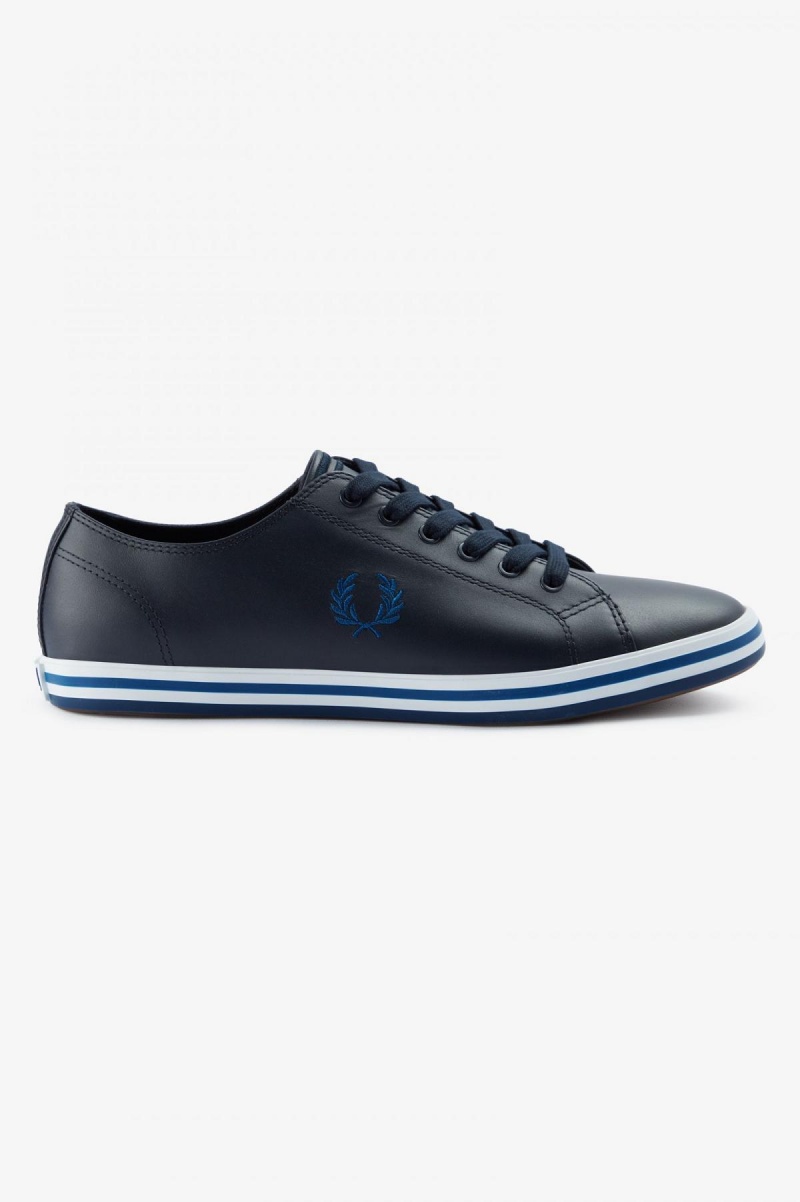 Fred Perry Kingston Schuhe Herren Navy | GCHEC26510
