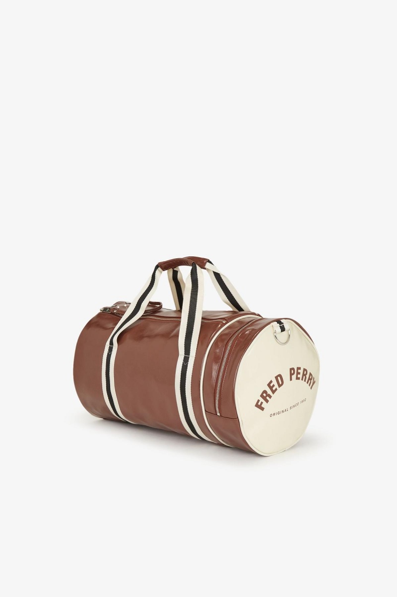 Fred Perry Klassische Barrel Tasche Accessories Braun | MCHHR36365