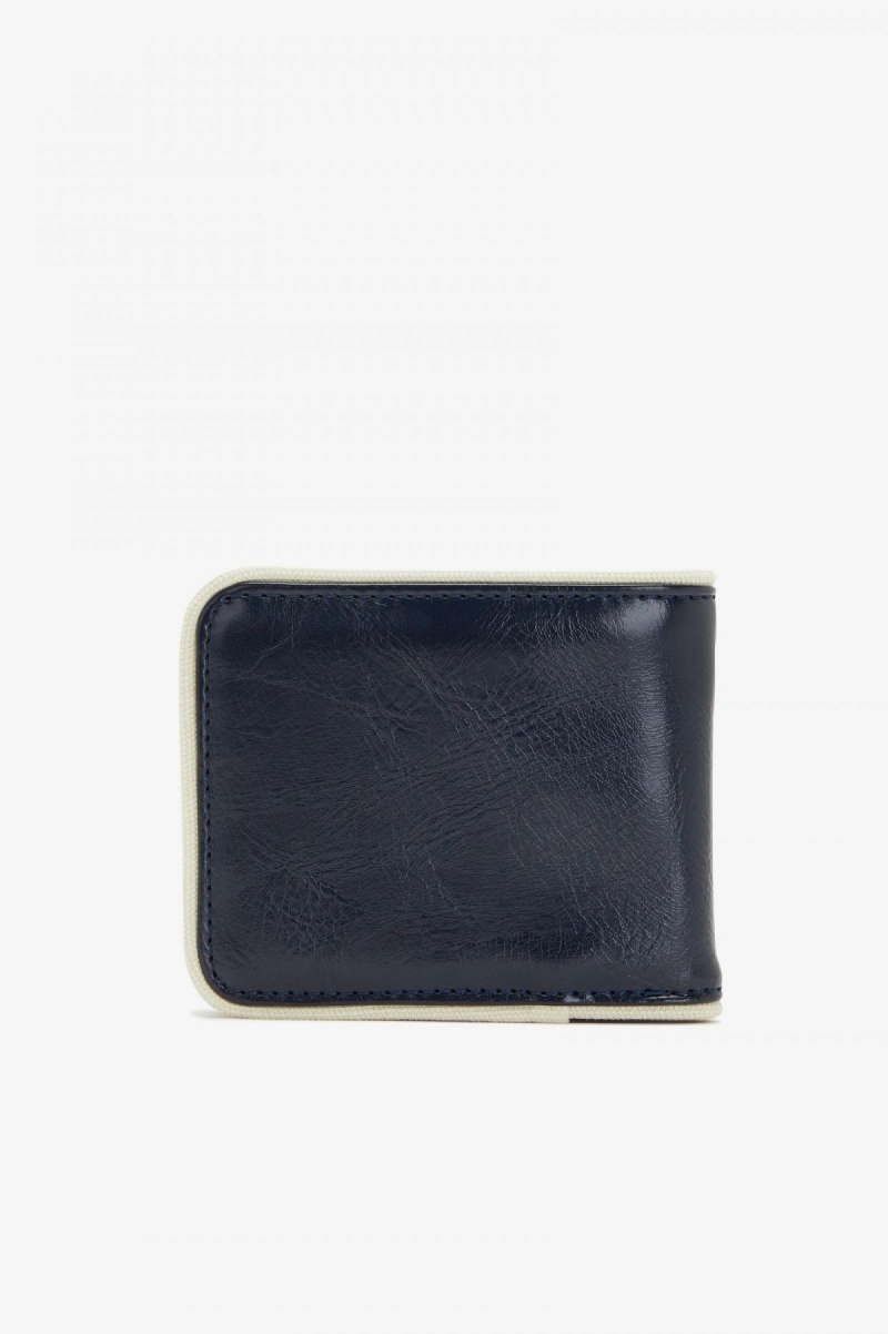 Fred Perry Klassische Billfold Geldbörse Accessories Navy | DCHKV76798