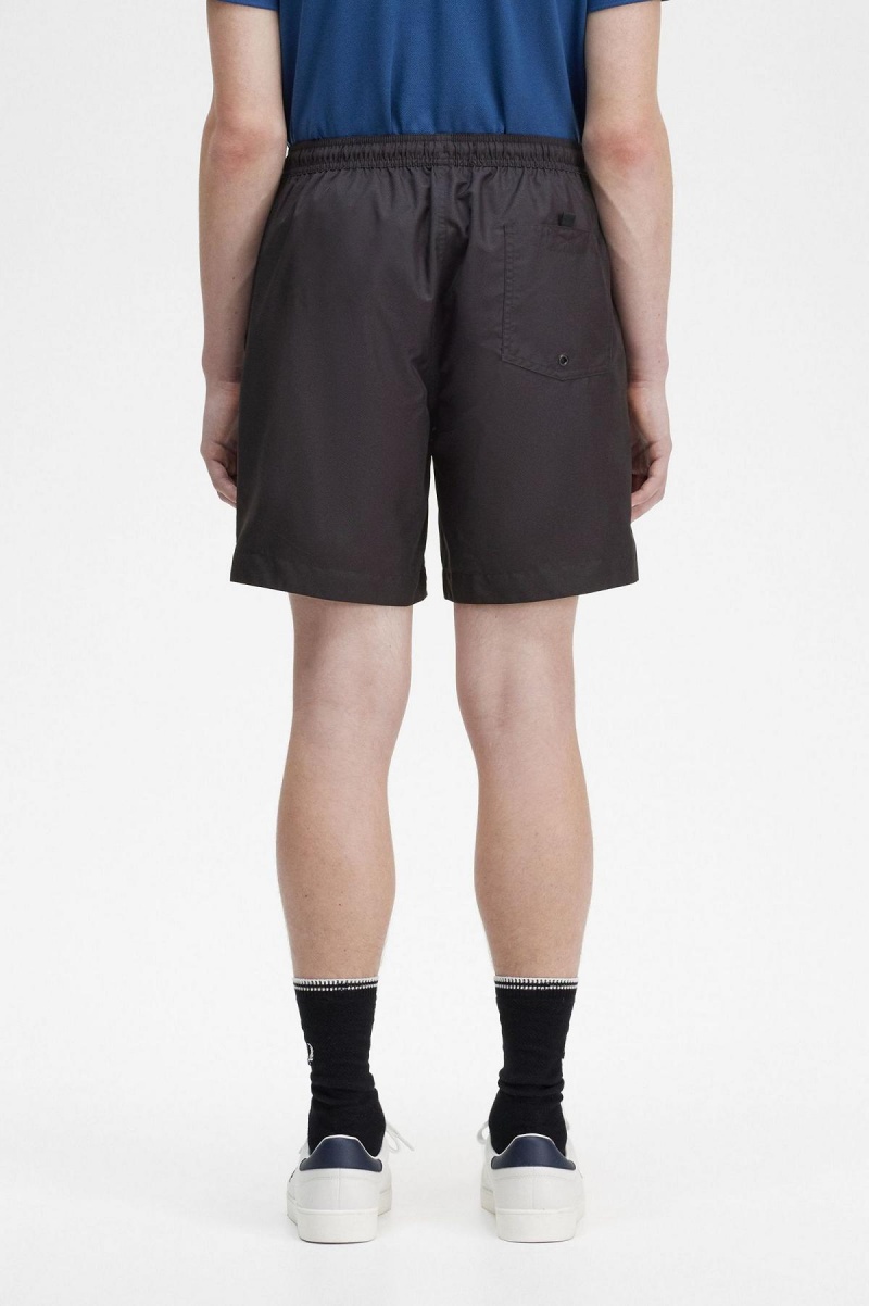 Fred Perry Klassische Kurze Hose Herren Schwarz | ACHWC89298