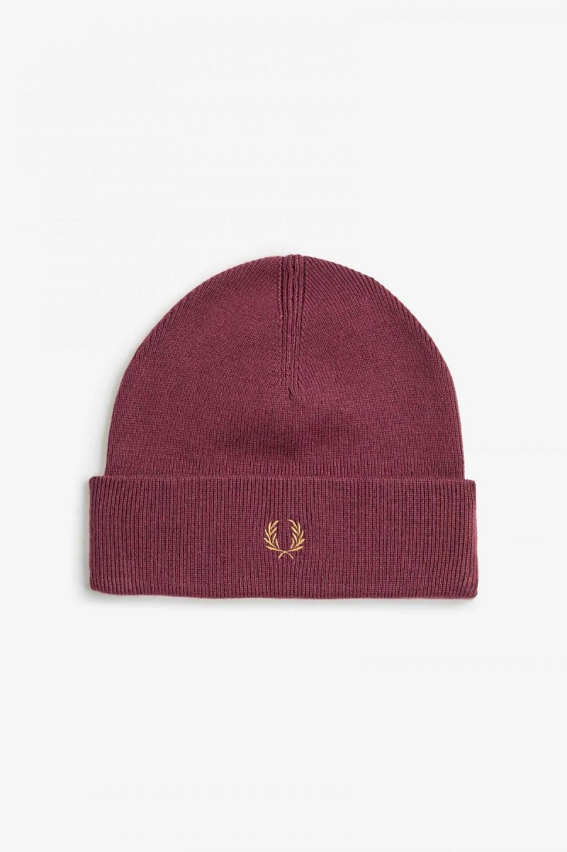 Fred Perry Klassische Mütze Accessories Oxblood / Shaded Stone | FCHHY73055
