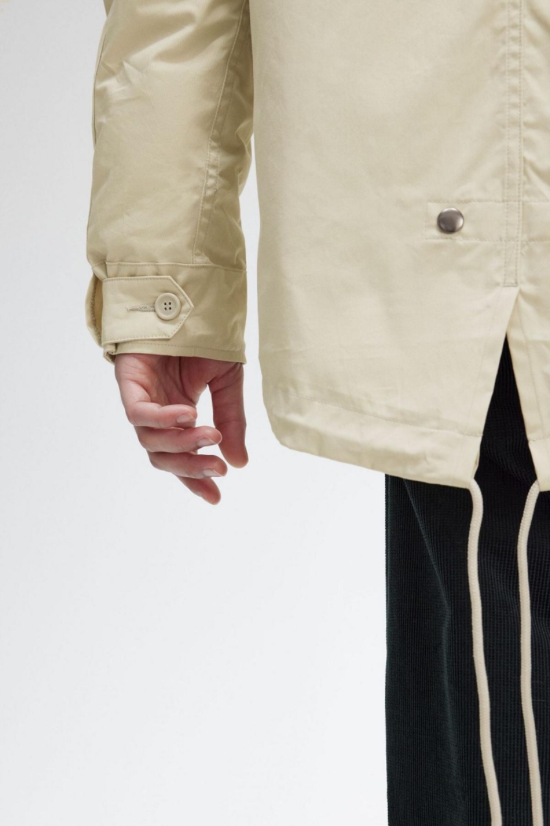 Fred Perry Kurzes Gepolstert Parka Mäntel Herren Hell | ACHWC19033
