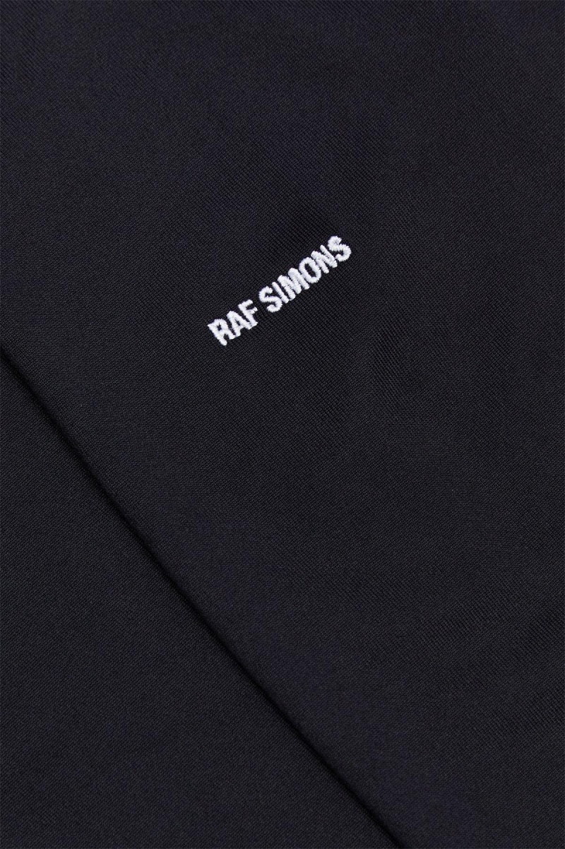 Fred Perry Laurel Wreath Detail Roll Neck T-shirts Herren Schwarz | LCHSX35509