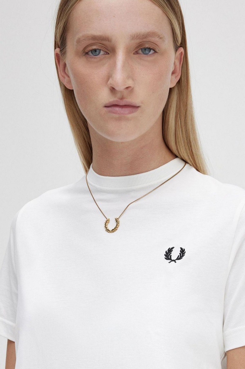 Fred Perry Laurel Wreath Necklace Schmuck Accessories Gold | YCHGT18123