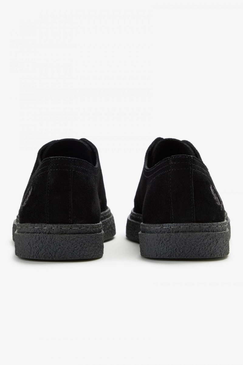 Fred Perry Linden Schuhe Herren Schwarz | CHIIZ55351