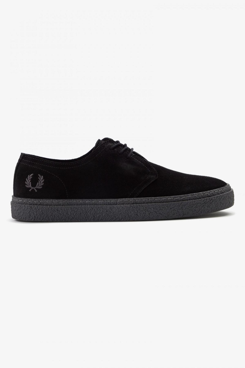 Fred Perry Linden Schuhe Herren Schwarz | CHIIZ55351
