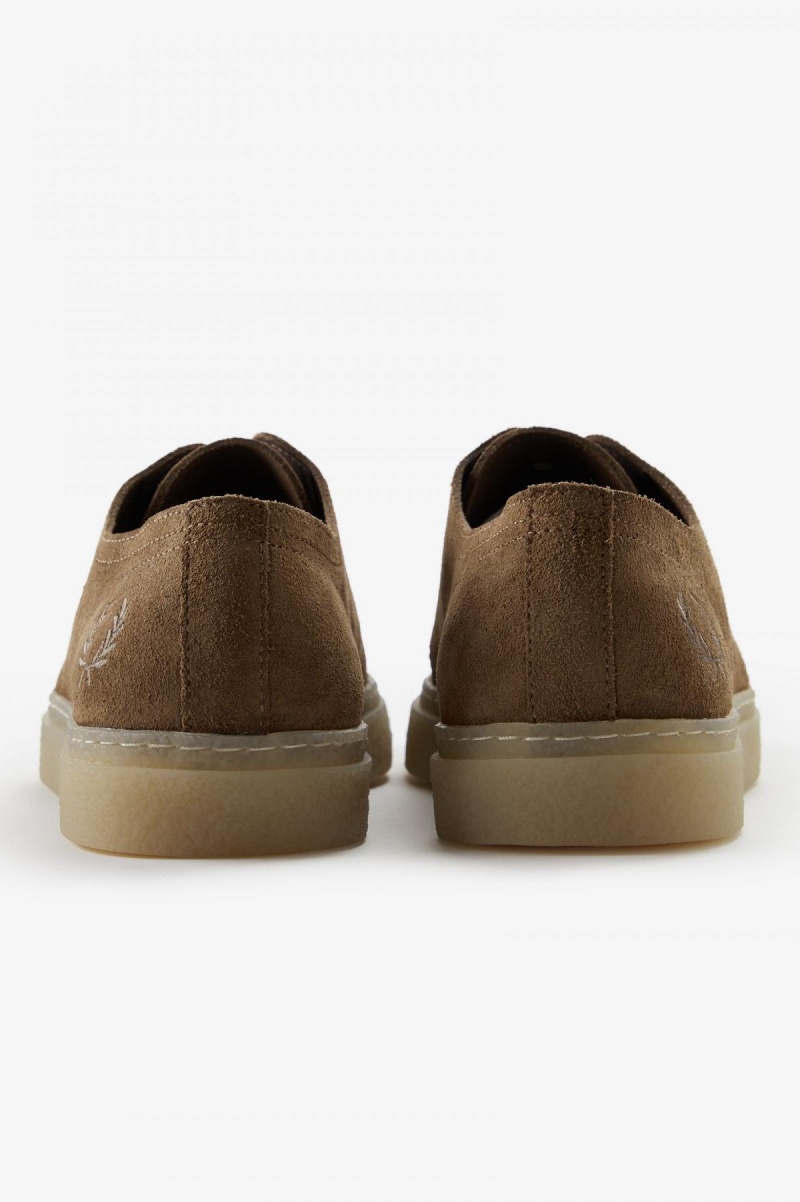 Fred Perry Linden Schuhe Herren Shaded Stone | CHEAH15633