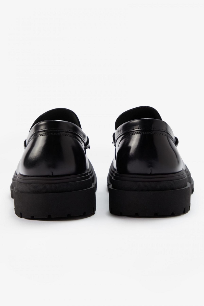 Fred Perry Loafer Schuhe Damen Schwarz | GCHUC37748