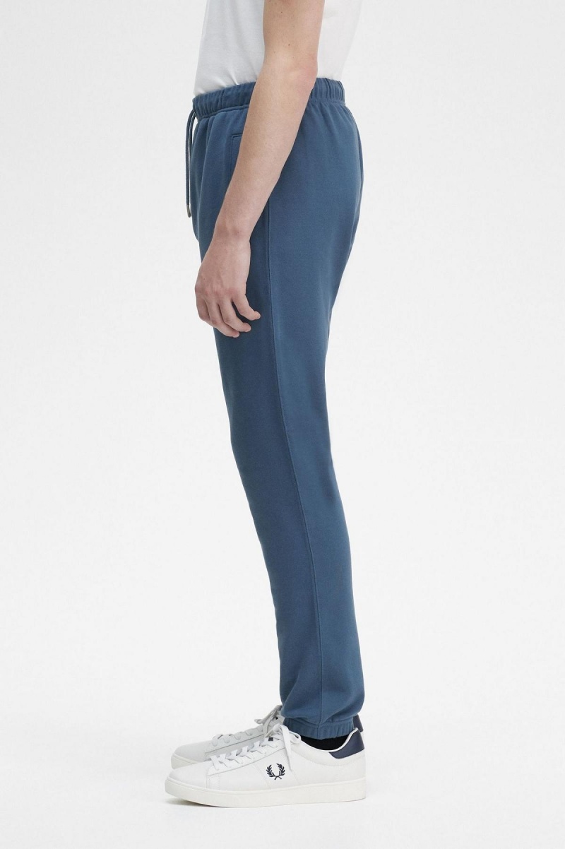 Fred Perry Loopback Sweatpants Trainingsanzug Herren Blau | CHJKU88931
